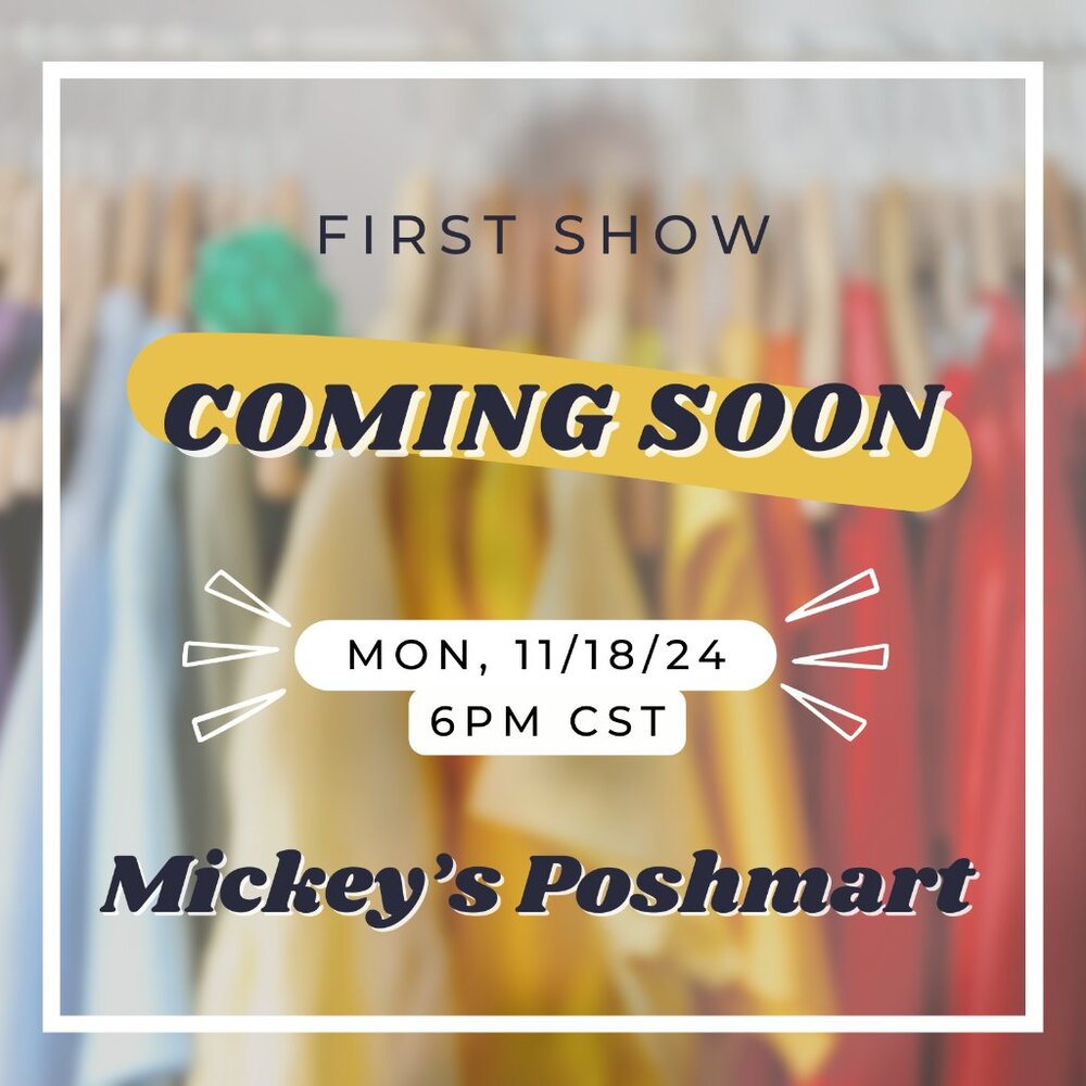 Mickey's Poshmart LIVE: Coming Soon!!